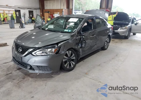2019 Nissan Sentra Sv z USA, uszkodzony, nr VIN 3N1AB7AP1KY224148